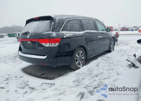 2014 Honda Odyssey Touring/Touring Elite from USA, damaged, VIN 5FNRL5H90EB045138